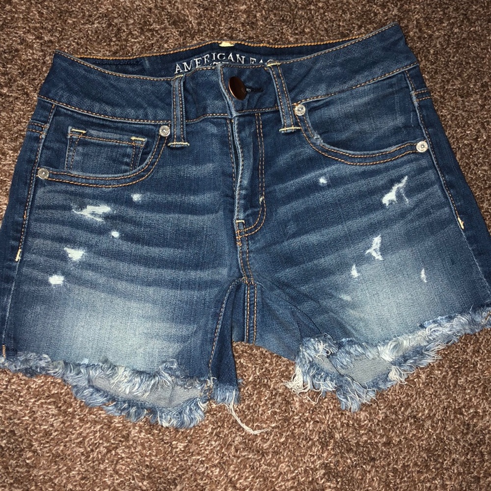 American Eagle midi shorts